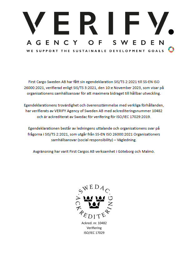 ISO 26000 Verify1 2023 Swedac ackrediteriing